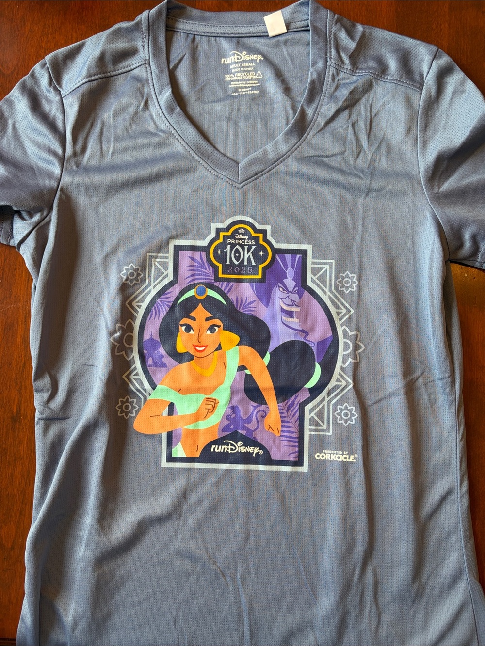 runDisney Princess 10K Jasmine Graphic Tee - purple 2025